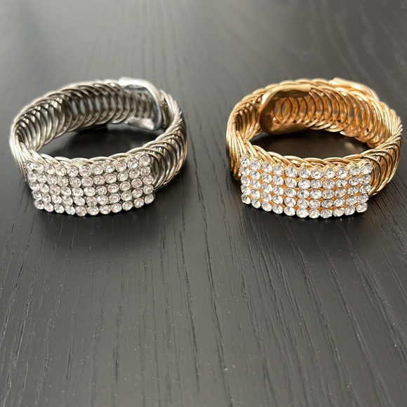 Two cuff bracelets. - Picture 2 of 3